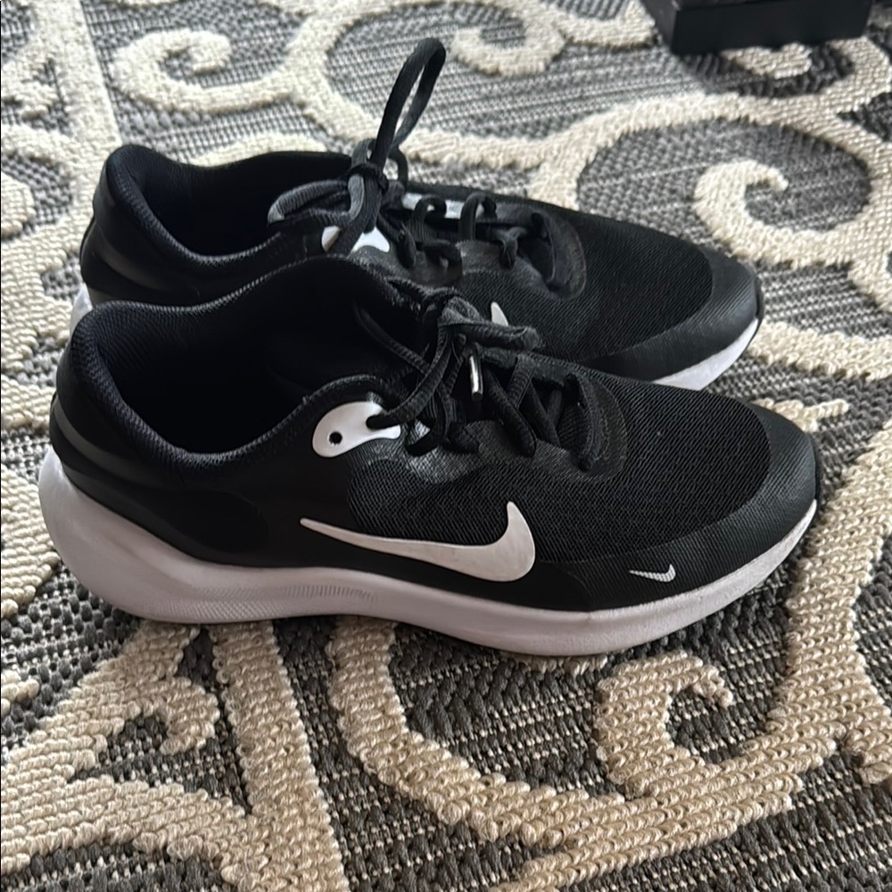 Black and White Athletic Sneakers